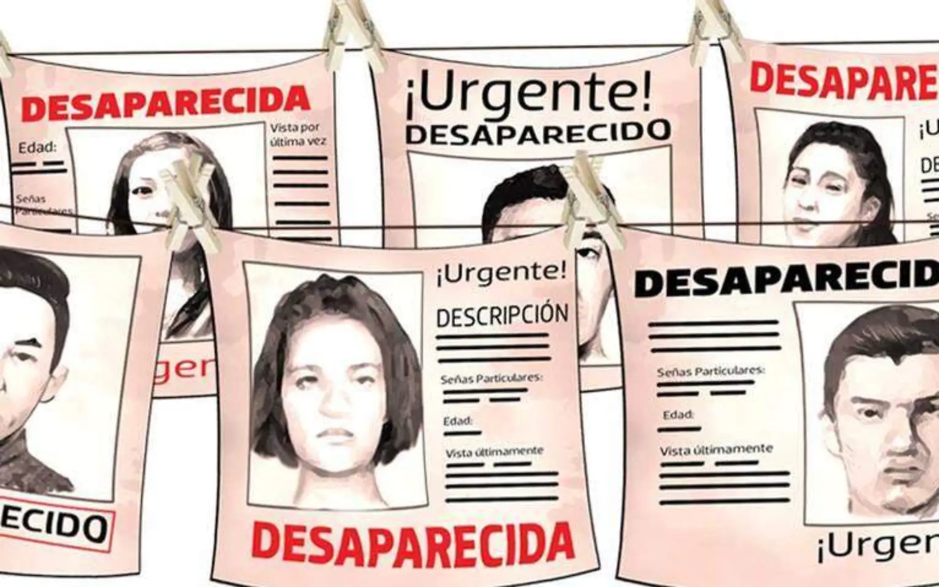 Personas desaparecidas en Mexico